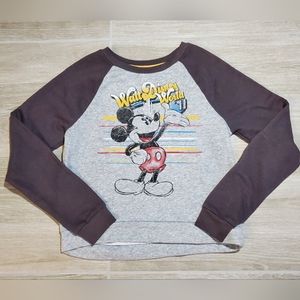 Walt Disney World Mickey Raglan Sweater, size M